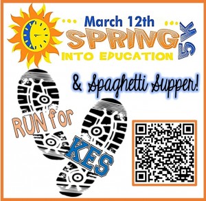 spring into ed 5k and spaghetti supper